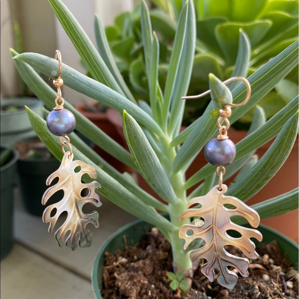 Mother of pearls earrings